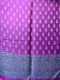 Purple dual side Stole - KatraBAZAAR